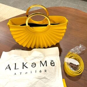 Alkemē Atelier goldenrod handbag